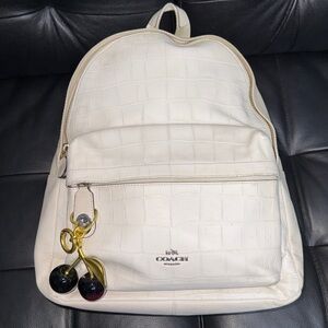 Coach Off-White Unisex Backpack with dust bag